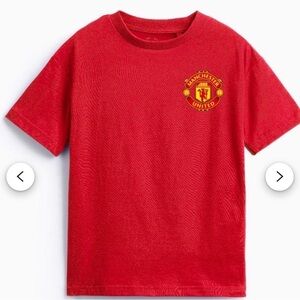 Manchester United Official Men's Red Short Sleeve Tee